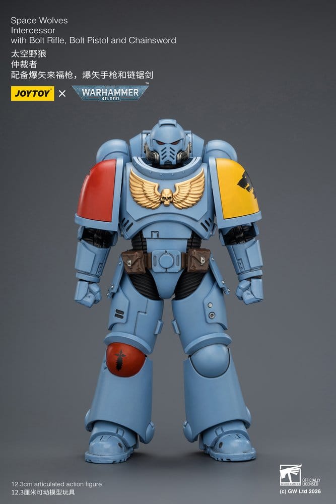 Warhammer 40,000 Action Figure Space Wolves Intercessor 12 cm