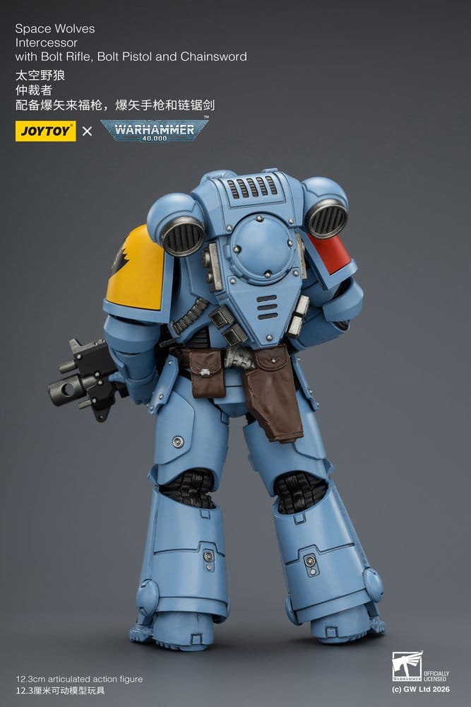 Warhammer 40,000 Action Figure Space Wolves Intercessor 12 cm