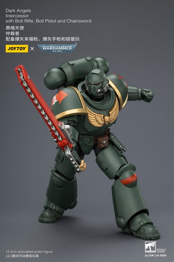 Warhammer 40,000 Action Figure Dark Angels Intercessor 12 cm