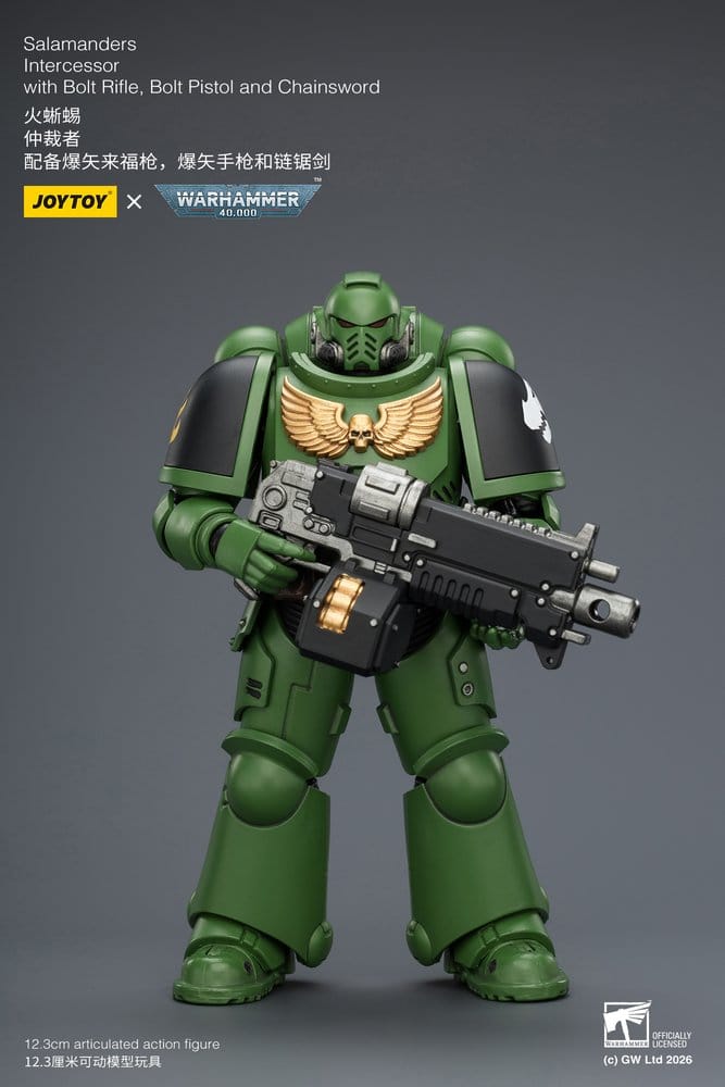 Warhammer 40,000 Action Figure Salamanders Intercessor 12 cm