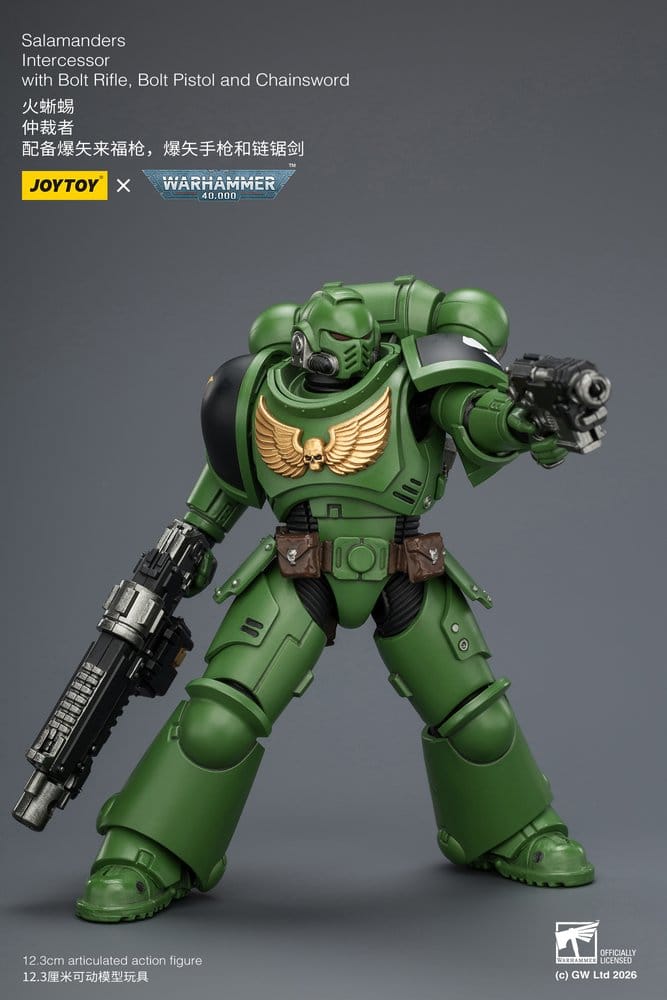 Warhammer 40,000 Action Figure Salamanders Intercessor 12 cm