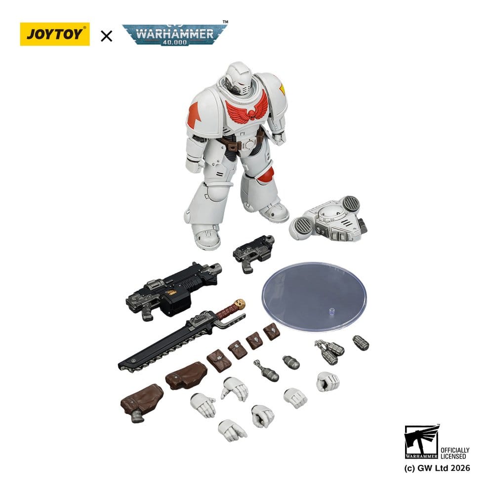 Warhammer 40,000 Action Figure White Scars Intercessor 12 cm
