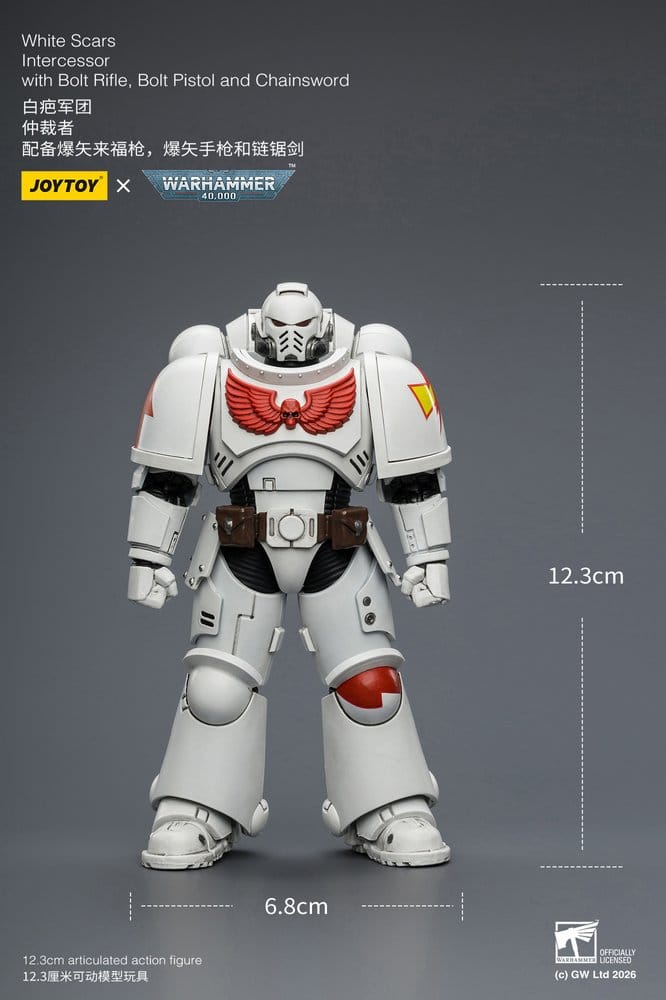 Warhammer 40,000 Action Figure White Scars Intercessor 12 cm