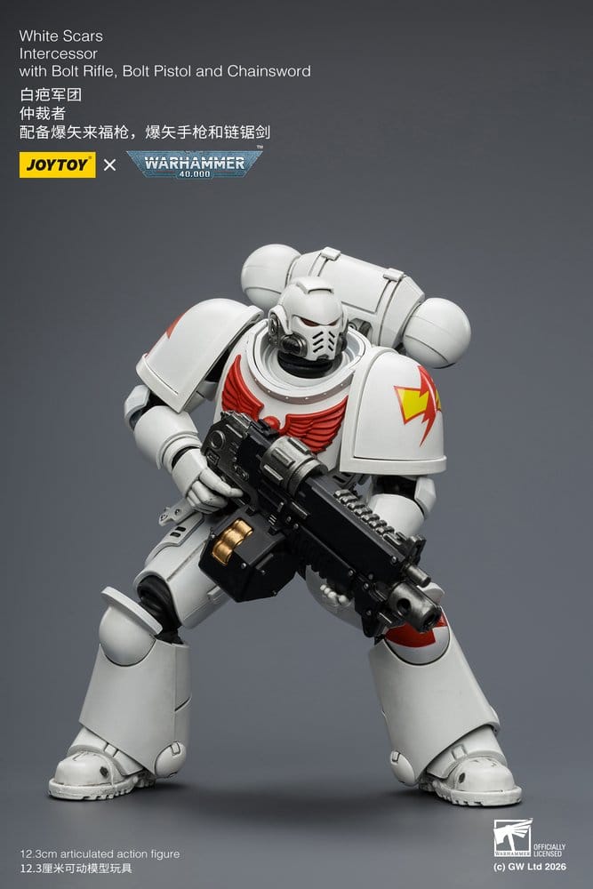 Warhammer 40,000 Action Figure White Scars Intercessor 12 cm