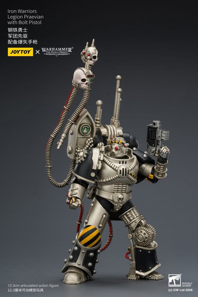 Warhammer The Horus Heresy Action Figure Iron Warriors Legion Praevian 12 cm