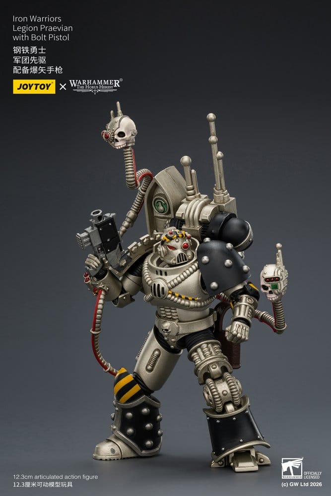 Warhammer The Horus Heresy Action Figure Iron Warriors Legion Praevian 12 cm