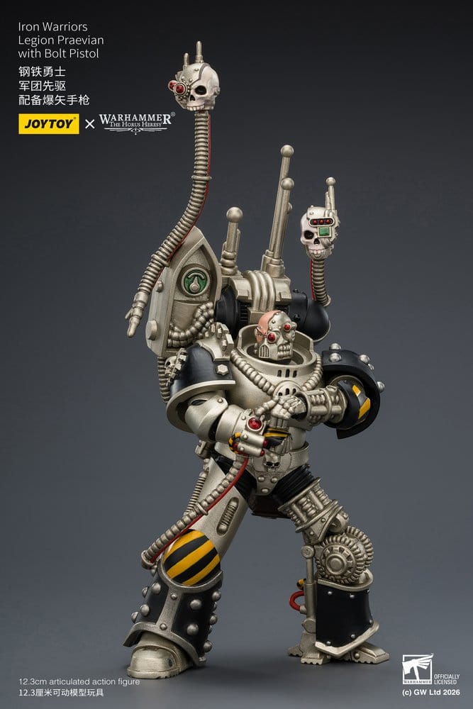 Warhammer The Horus Heresy Action Figure Iron Warriors Legion Praevian 12 cm