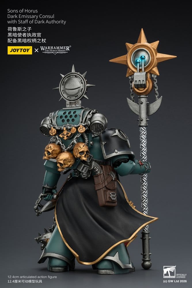 Warhammer The Horus Heresy Action Figure Sons of Horus Dark Emissary Consul 12 cm