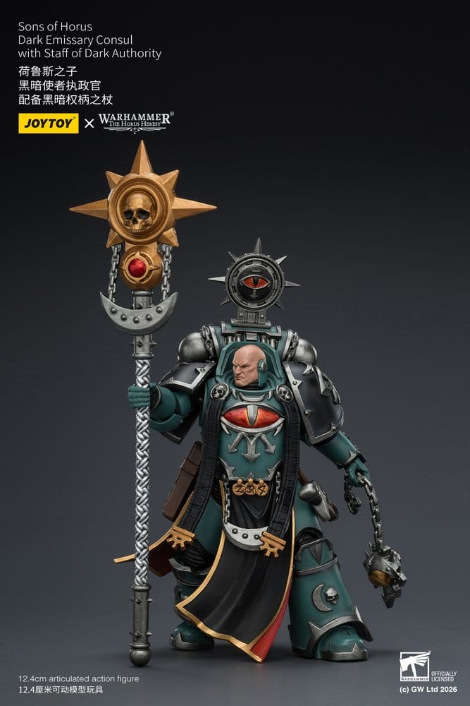 Warhammer The Horus Heresy Action Figure Sons of Horus Dark Emissary Consul 12 cm
