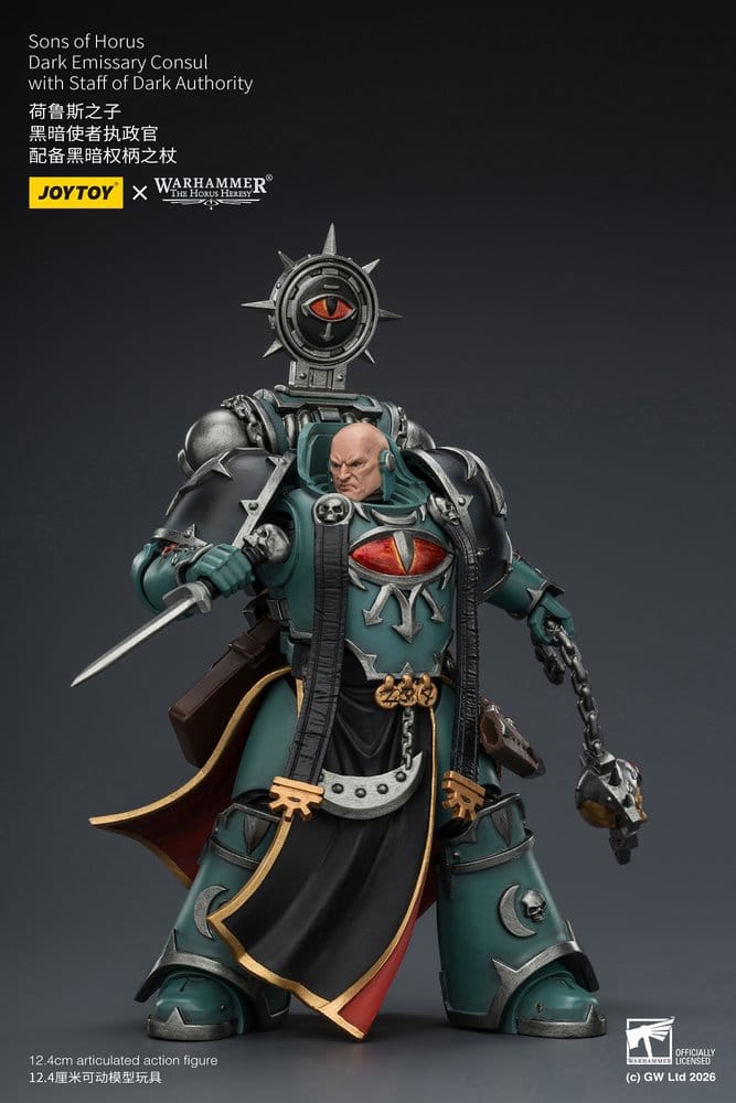 Warhammer The Horus Heresy Action Figure Sons of Horus Dark Emissary Consul 12 cm