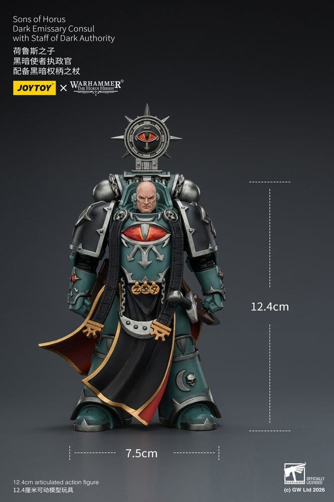 Warhammer The Horus Heresy Action Figure Sons of Horus Dark Emissary Consul 12 cm
