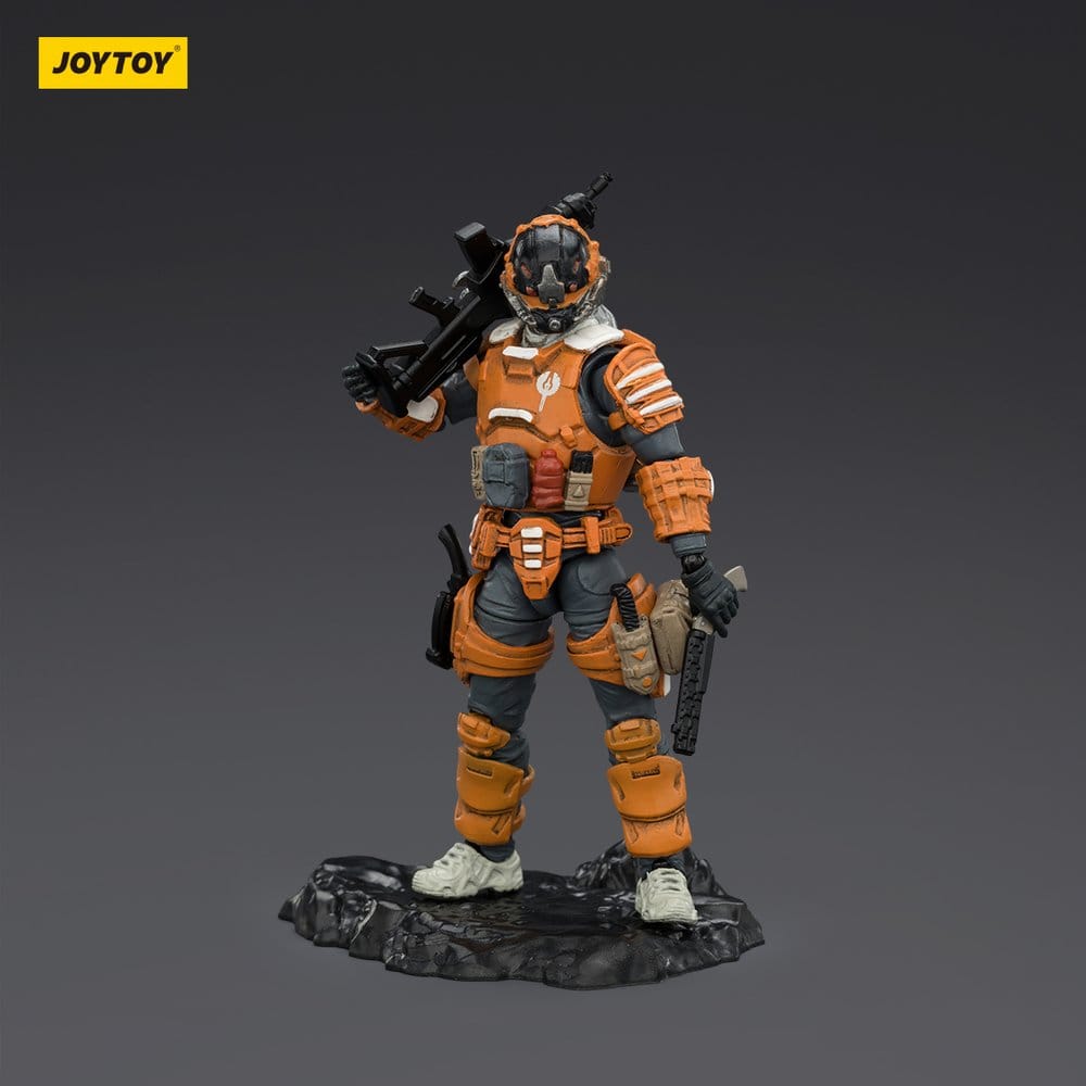 Dark Source Action Figure Steel Ride Corps Engineer Chris 8 cm