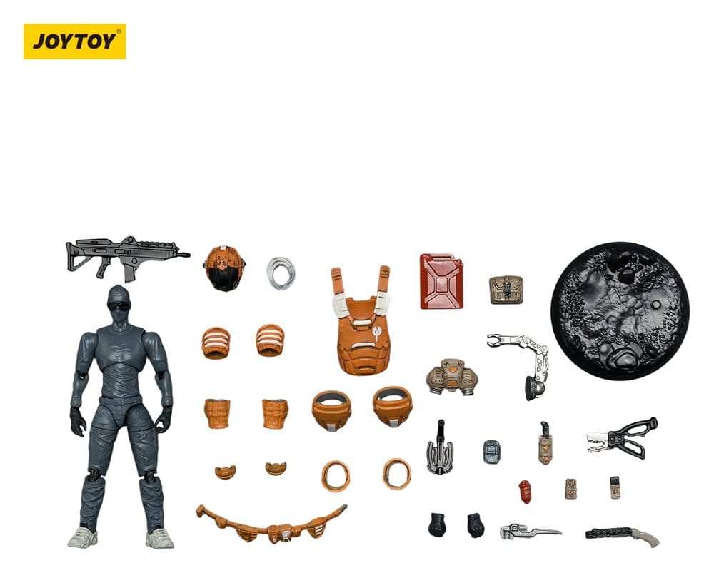 Dark Source Action Figure Steel Ride Corps Engineer Chris 8 cm