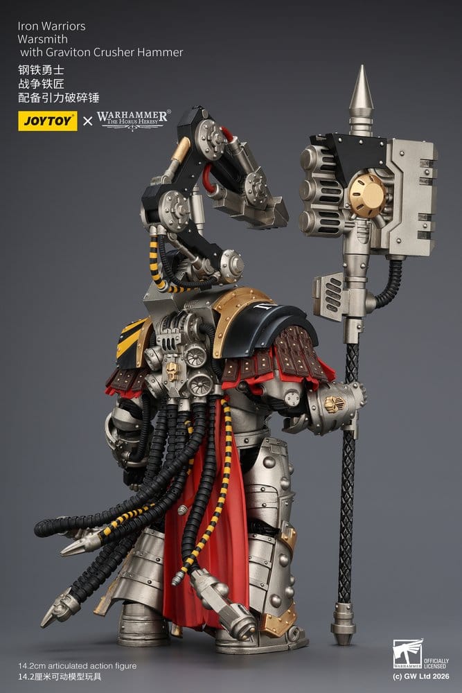 Warhammer The Horus Heresy Action Figure Iron Warriors Warsmith 14 cm