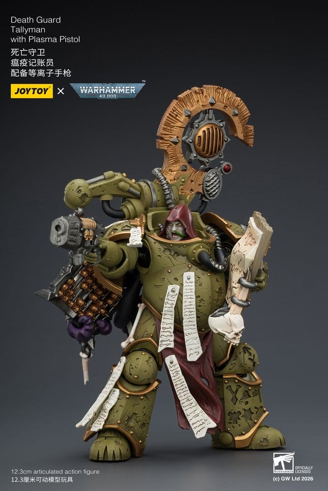 Warhammer 40,000 Action Figure Death Guard Tallyman 12 cm