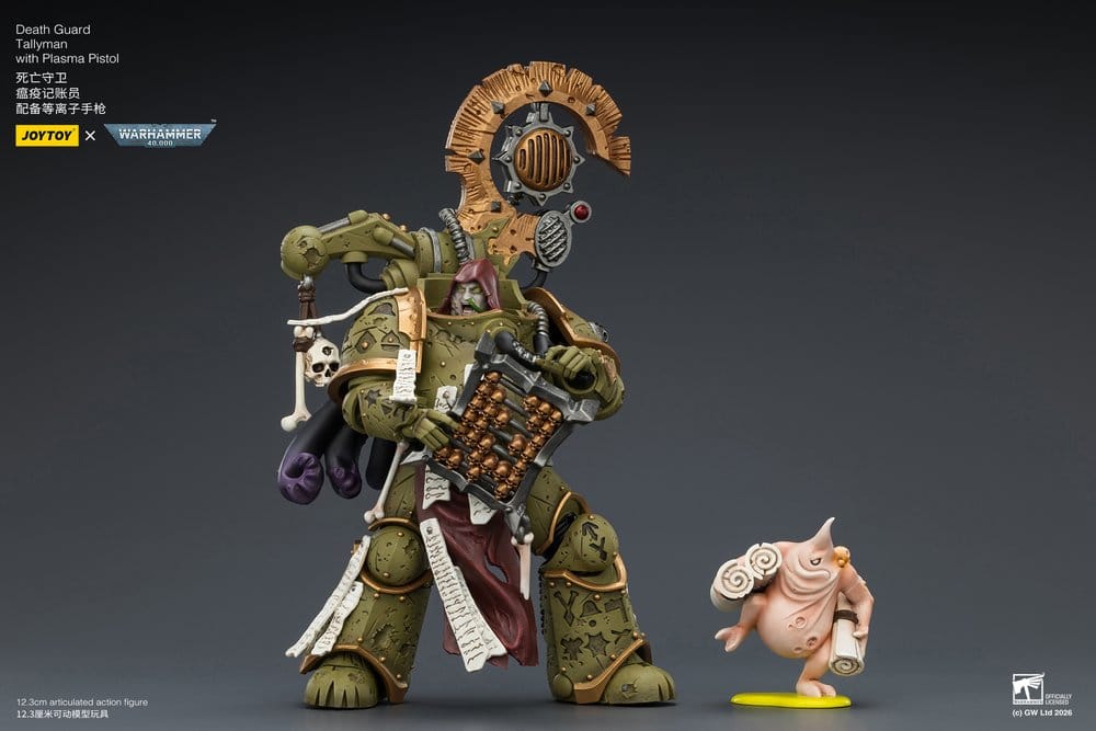 Warhammer 40,000 Action Figure Death Guard Tallyman 12 cm