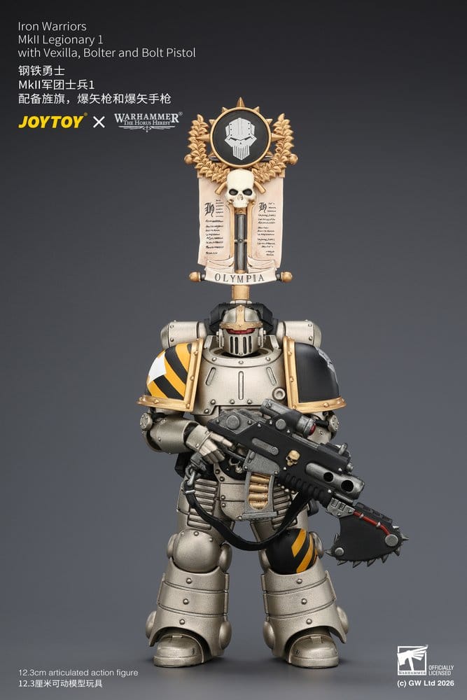 Warhammer The Horus Heresy Action Figure Iron Warriors MkII Legionary 1 12 cm