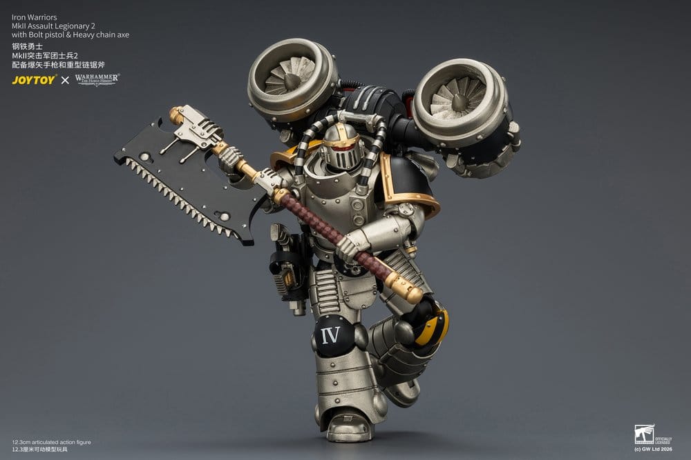 Warhammer The Horus Heresy Action Figure Iron Warriors MkII Assault Legionary 2 12 cm