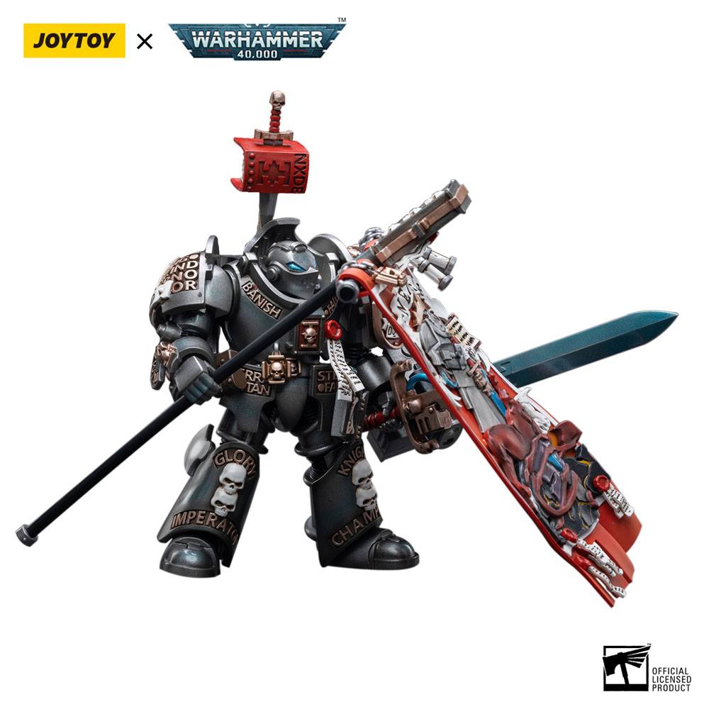 Warhammer 40k Action Figure 1/18 Gray Knights Terminator Retius Akantar 13 cm
