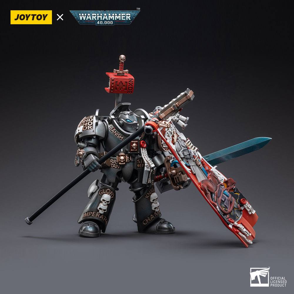Warhammer 40k Action Figure 1/18 Gray Knights Terminator Retius Akantar 13 cm