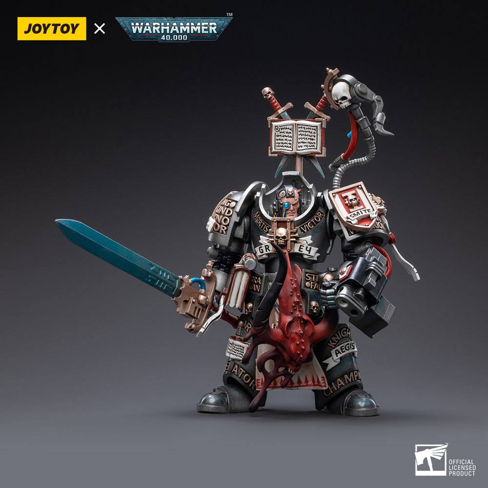 Warhammer 40k Action Figure 1/18 Gray Knights Terminator Incanus Neodan 13 cm