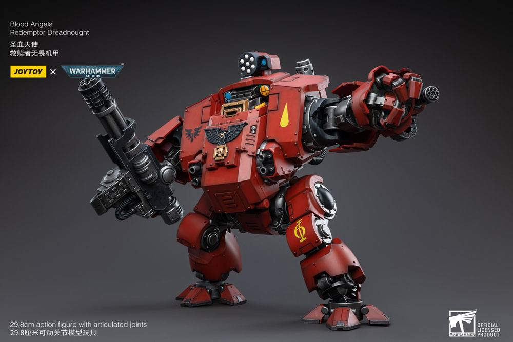 Warhammer 40k Action Figure 1/18 Blood Angels Redemptor Dreadnought 30 cm