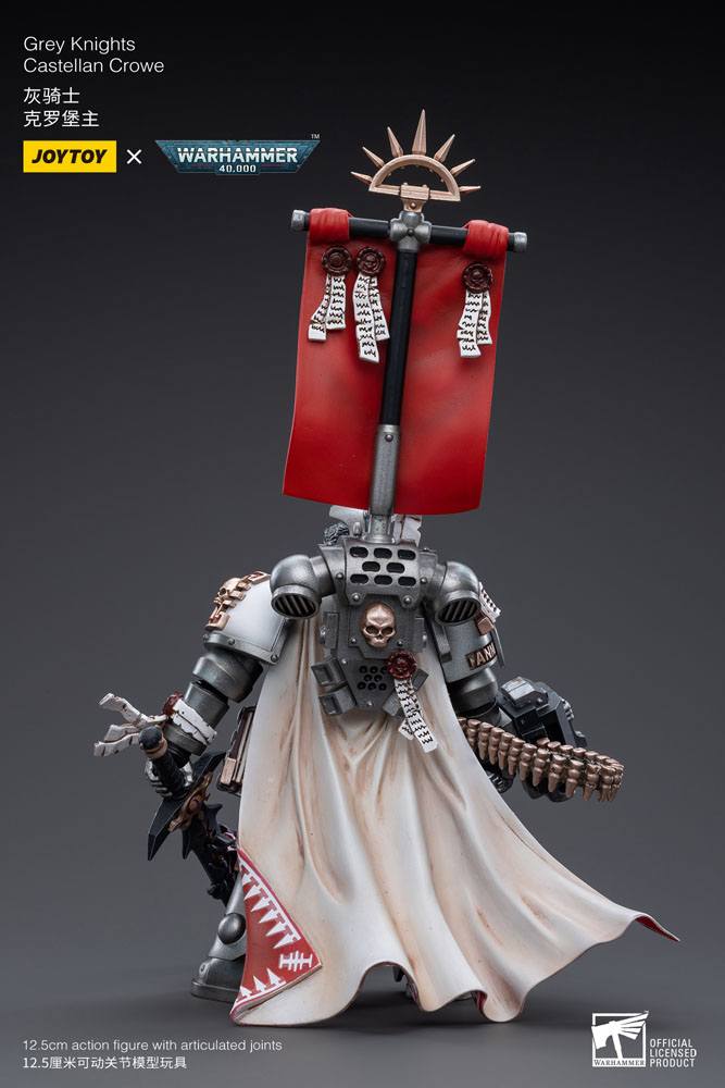 Warhammer 40k Action Figure 1/18 Gray Knights Castellan Crowe 12 cm