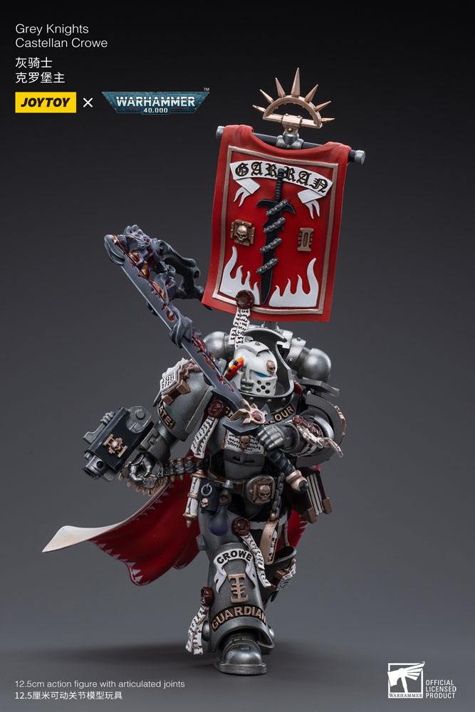 Warhammer 40k Action Figure 1/18 Gray Knights Castellan Crowe 12 cm