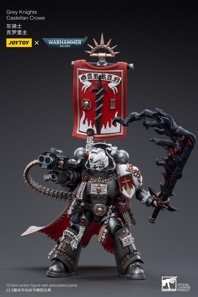 Warhammer 40k Action Figure 1/18 Gray Knights Castellan Crowe 12 cm