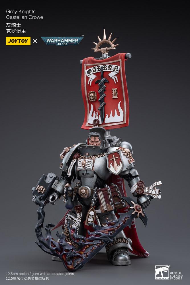 Warhammer 40k Action Figure 1/18 Gray Knights Castellan Crowe 12 cm