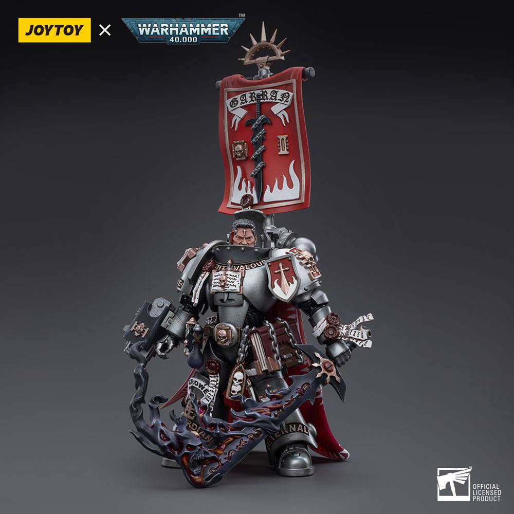 Warhammer 40k Action Figure 1/18 Gray Knights Castellan Crowe 12 cm