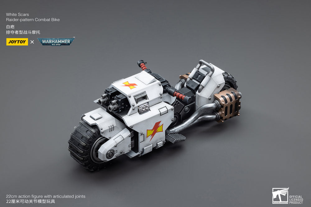 Warhammer 40k Vehicle 1/18 White Scars Raider-pattern Combat Bike 22 cm
