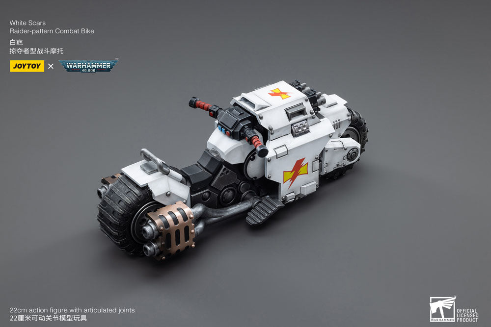 Warhammer 40k Vehicle 1/18 White Scars Raider-pattern Combat Bike 22 cm