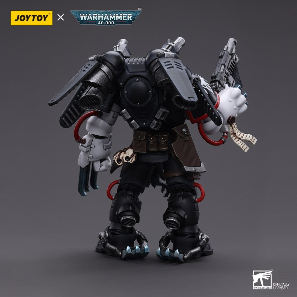 Warhammer 40k Action Figure 1/18 Raven Guard Chapter Master Kayvaan Shrike 12 cm