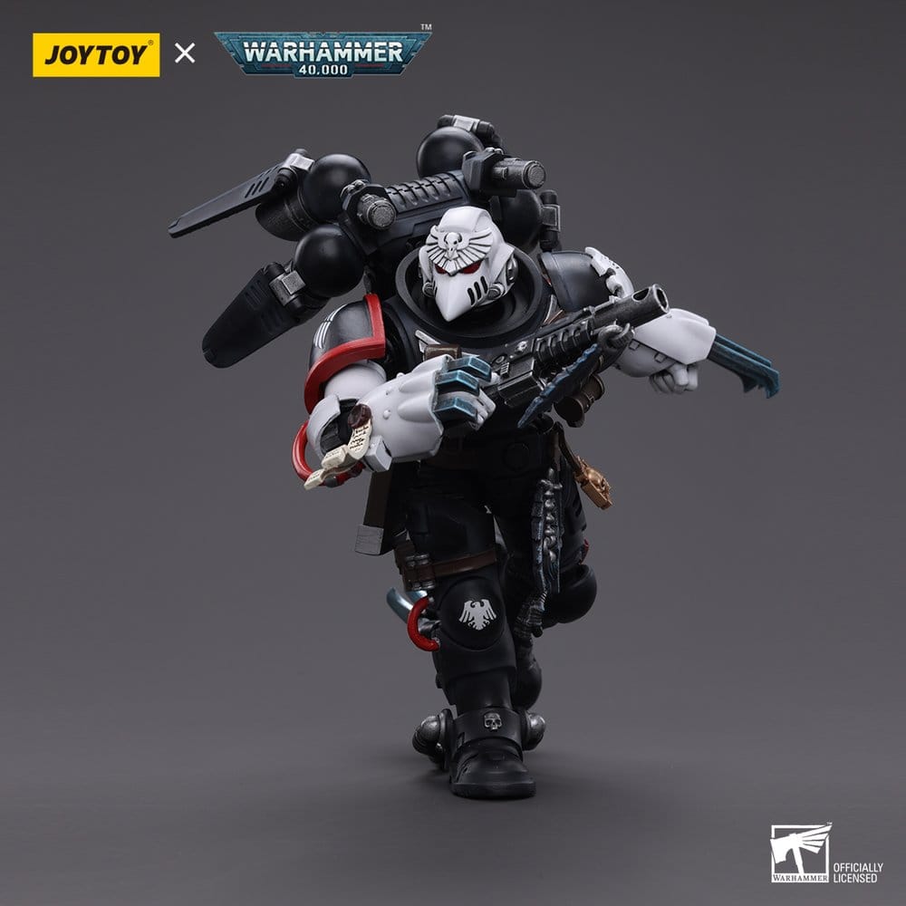 Warhammer 40k Action Figure 1/18 Raven Guard Chapter Master Kayvaan Shrike 12 cm