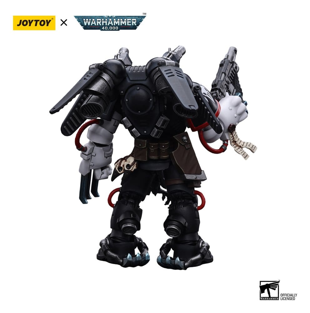 Warhammer 40k Action Figure 1/18 Raven Guard Chapter Master Kayvaan Shrike 12 cm