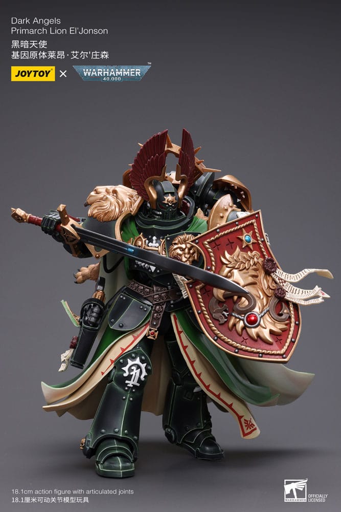 Warhammer 40k Action Figure 1/18 Dark Angels Primarch Lion El' Jonson 18 cm