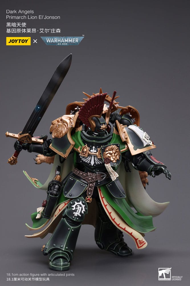 Warhammer 40k Action Figure 1/18 Dark Angels Primarch Lion El' Jonson 18 cm