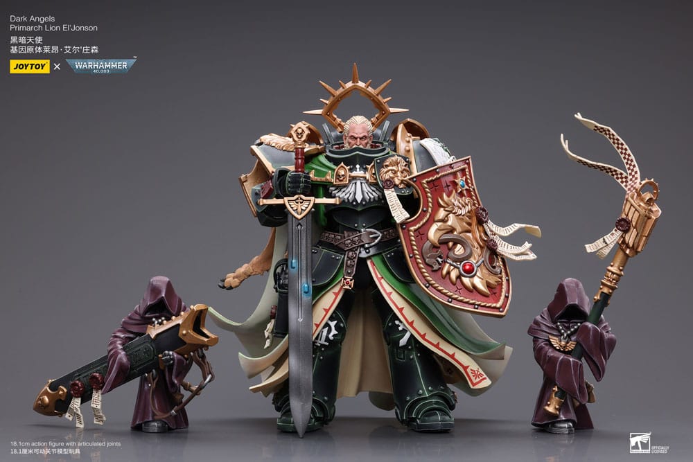 Warhammer 40k Action Figure 1/18 Dark Angels Primarch Lion El' Jonson 18 cm