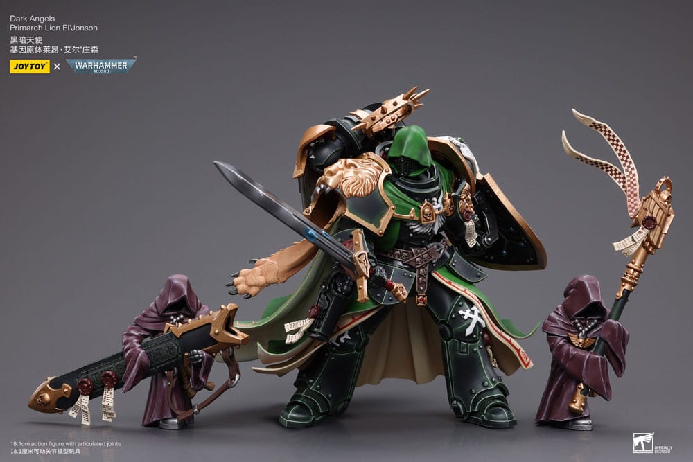 Warhammer 40k Action Figure 1/18 Dark Angels Primarch Lion El' Jonson 18 cm