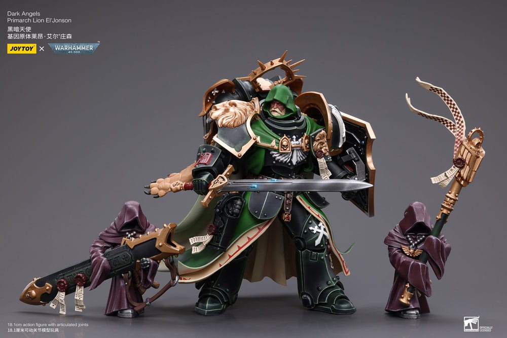 Warhammer 40k Action Figure 1/18 Dark Angels Primarch Lion El' Jonson 18 cm