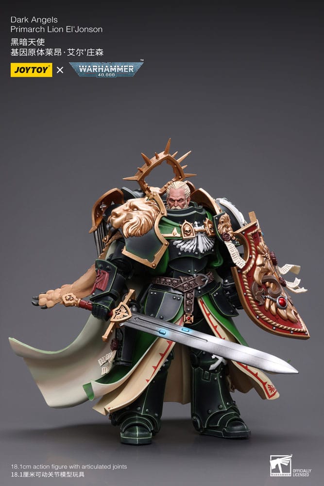 Warhammer 40k Action Figure 1/18 Dark Angels Primarch Lion El' Jonson 18 cm