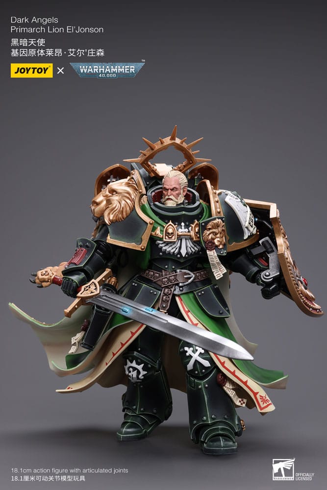 Warhammer 40k Action Figure 1/18 Dark Angels Primarch Lion El' Jonson 18 cm