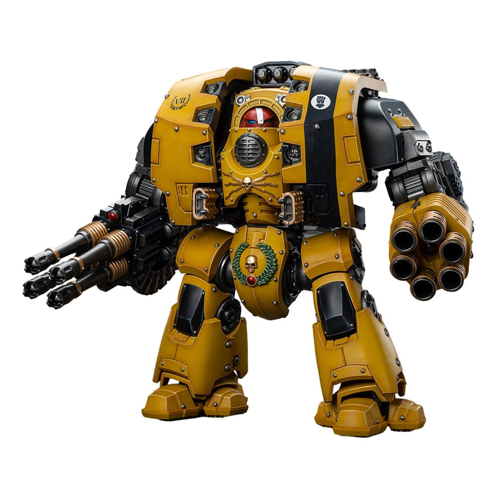 Warhammer The Horus Heresy Action Figure 1/18 Imperial Fists Leviathan Dreadnought with Cyclonic Melta Lance and Storm Cannon 12 cm