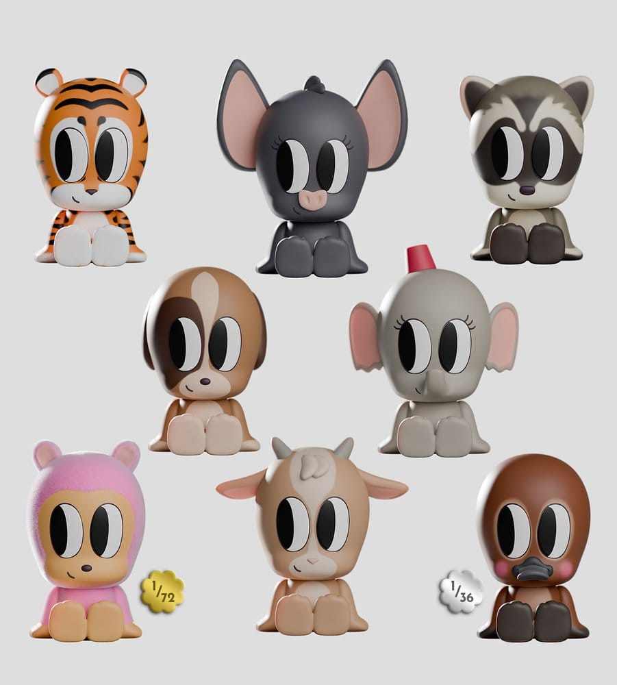 Tiny Shiny Hineys Mini Figures S1 7 cm Blind Box Display (6)