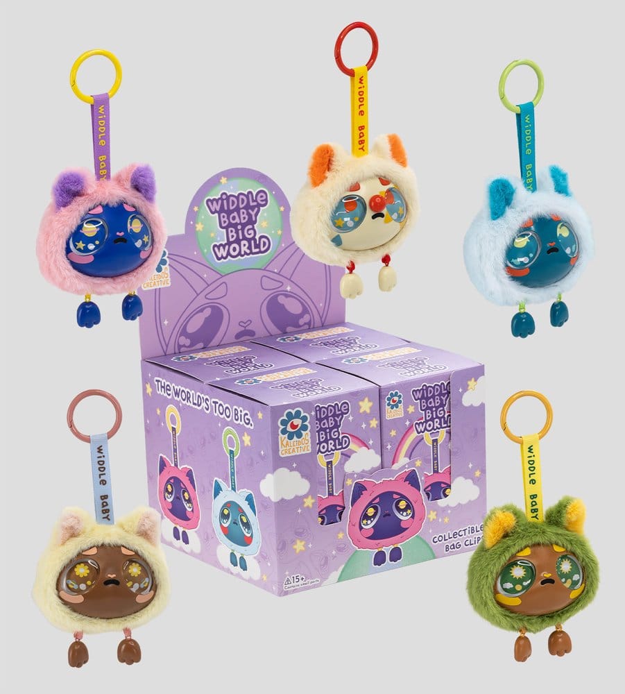Widdle Baby Keychains 7 cm Blind Box Display (4)