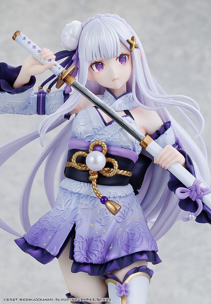 Re:ZERO -Starting Life in Another World- PVC Statue 1/7 Emilia Combat Outfit ver. 24 cm
