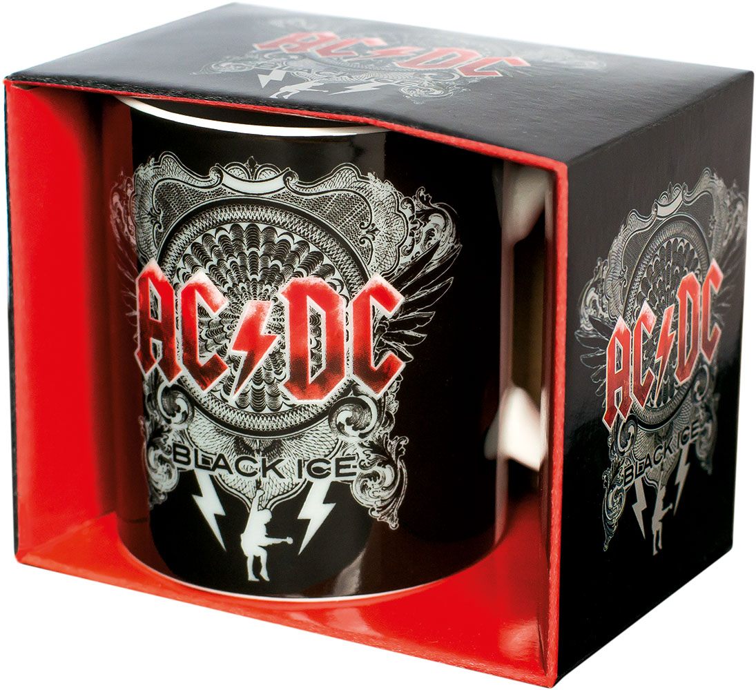 AC/DC Mug Black Ice - Damaged packaging