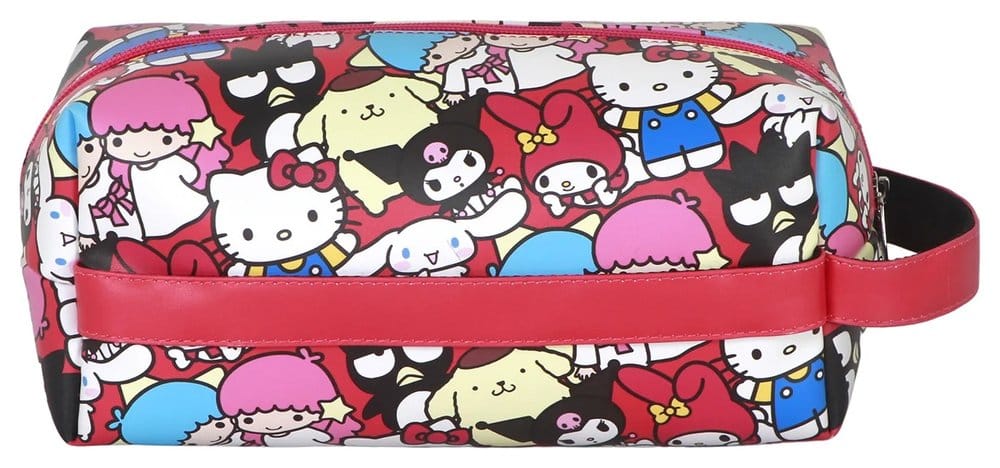 Sanrio Plus Brick Travel Toiletry Bag Hello Kitty Friends Multicolour