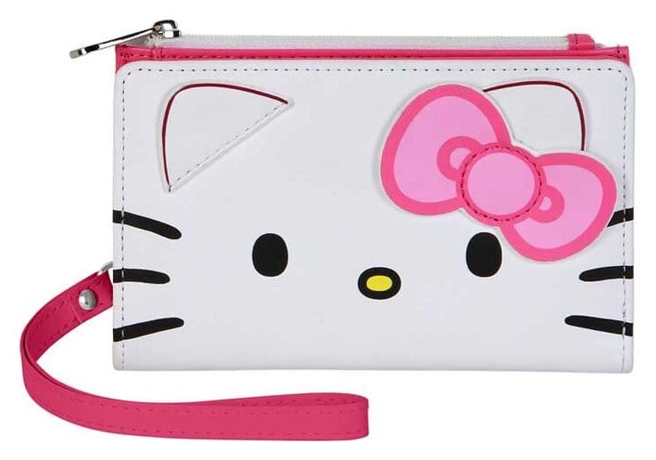 Sanrio Slim Wallet Hello Kitty Face